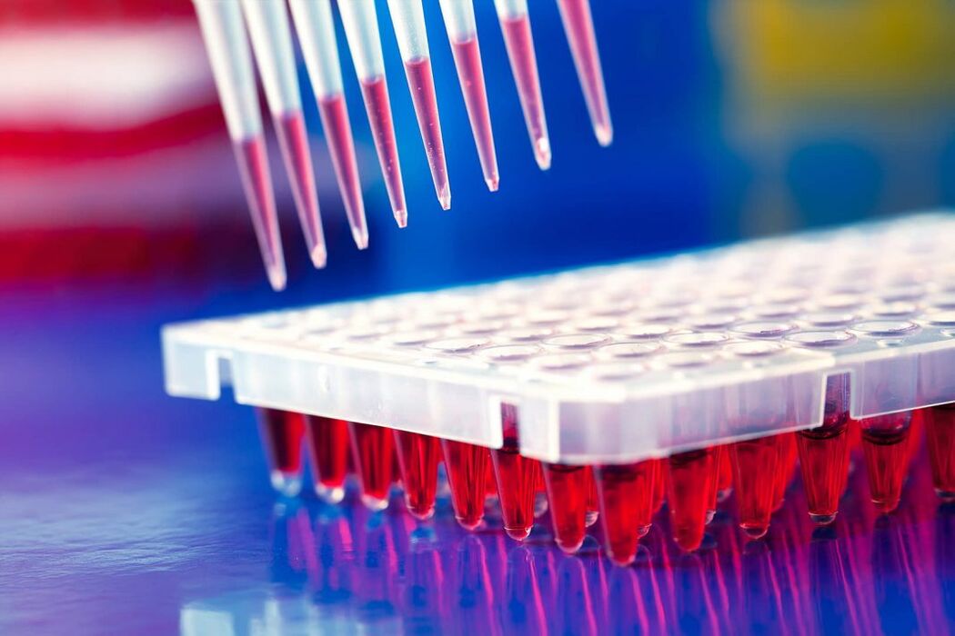immune blood test for parasites