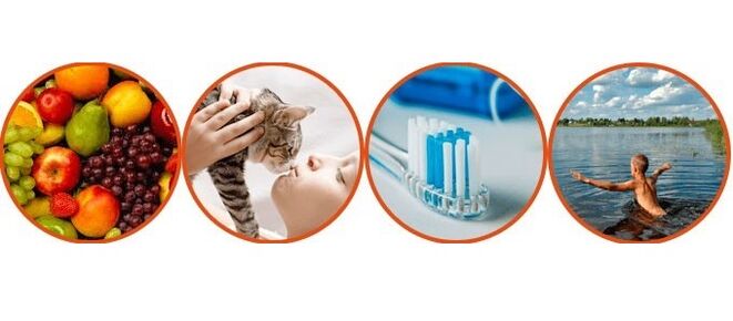 sources of parasite infection